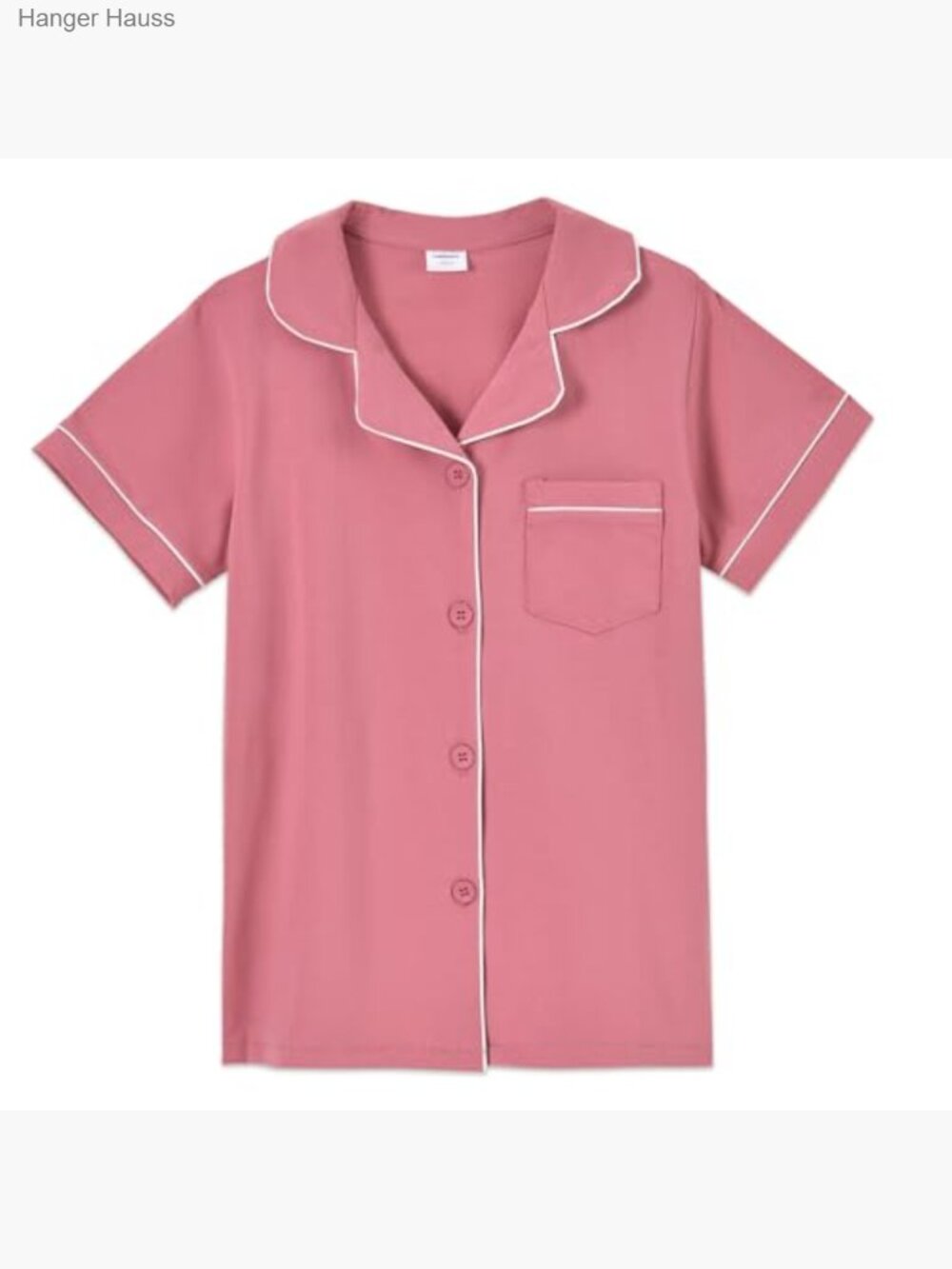 Kids Cotton Short Sleeve Button-Up Pajama Set 2-Piece Sleepwear - Picture 5 of 7